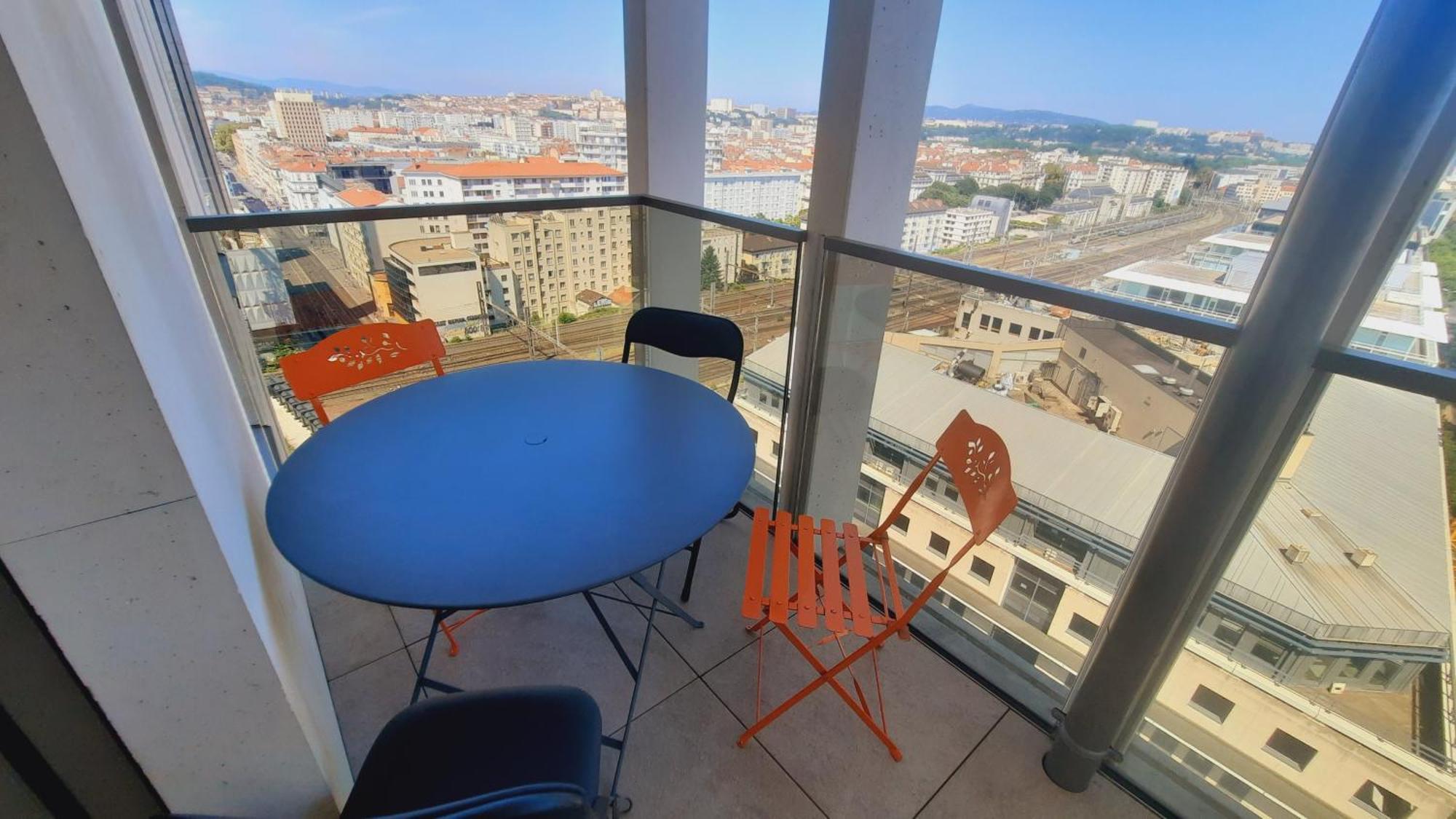 Appartamento Terrasse De La Gare Lione Esterno foto